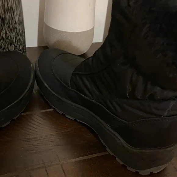 Pajar Canada Kimmi Nylon Insulated Winter Boots With Ice Grippers Size 5/5.5 - Picture 12 of 15